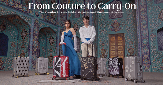 From Couture to Carry-On: The Creative Process Behind Gala-Inspired Aluminum Suitcases