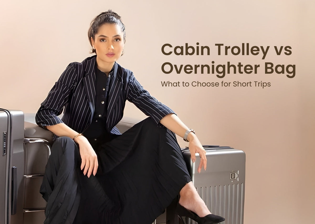 Cabin Trolley vs Overnighter Bag: What to Choose for Short Trips