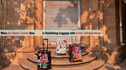 When Art Meets Travel: How EUME is Redefining Luggage with Artist Collaborations
