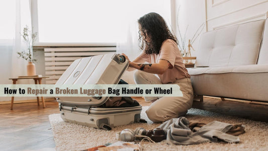 How to Repair a Broken Luggage Bag Handle or Wheel