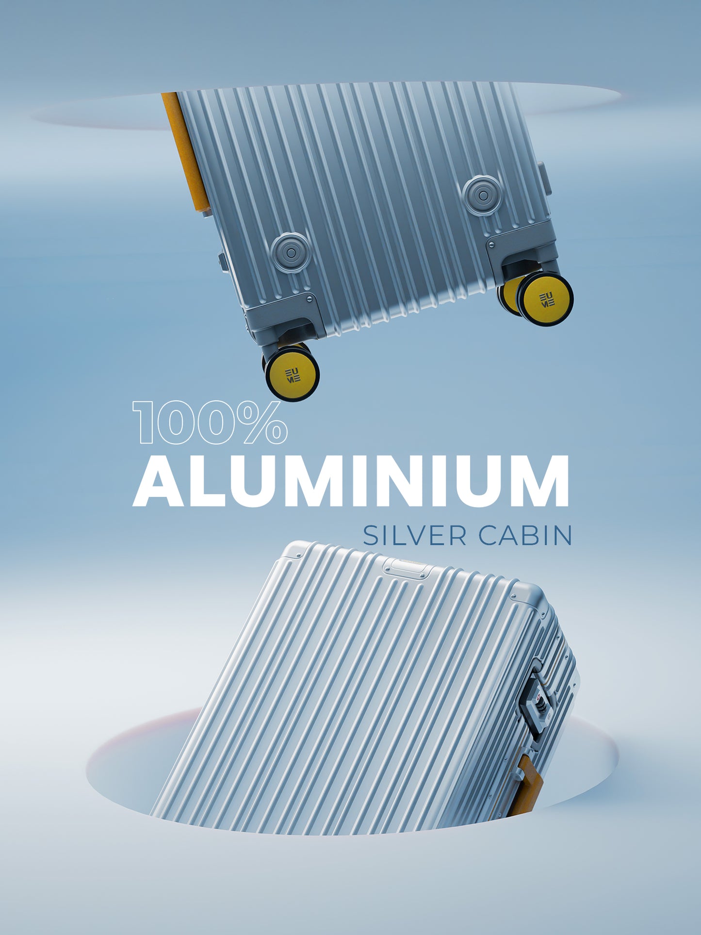 Aluminium Cabin + Trunk Check-In Plus