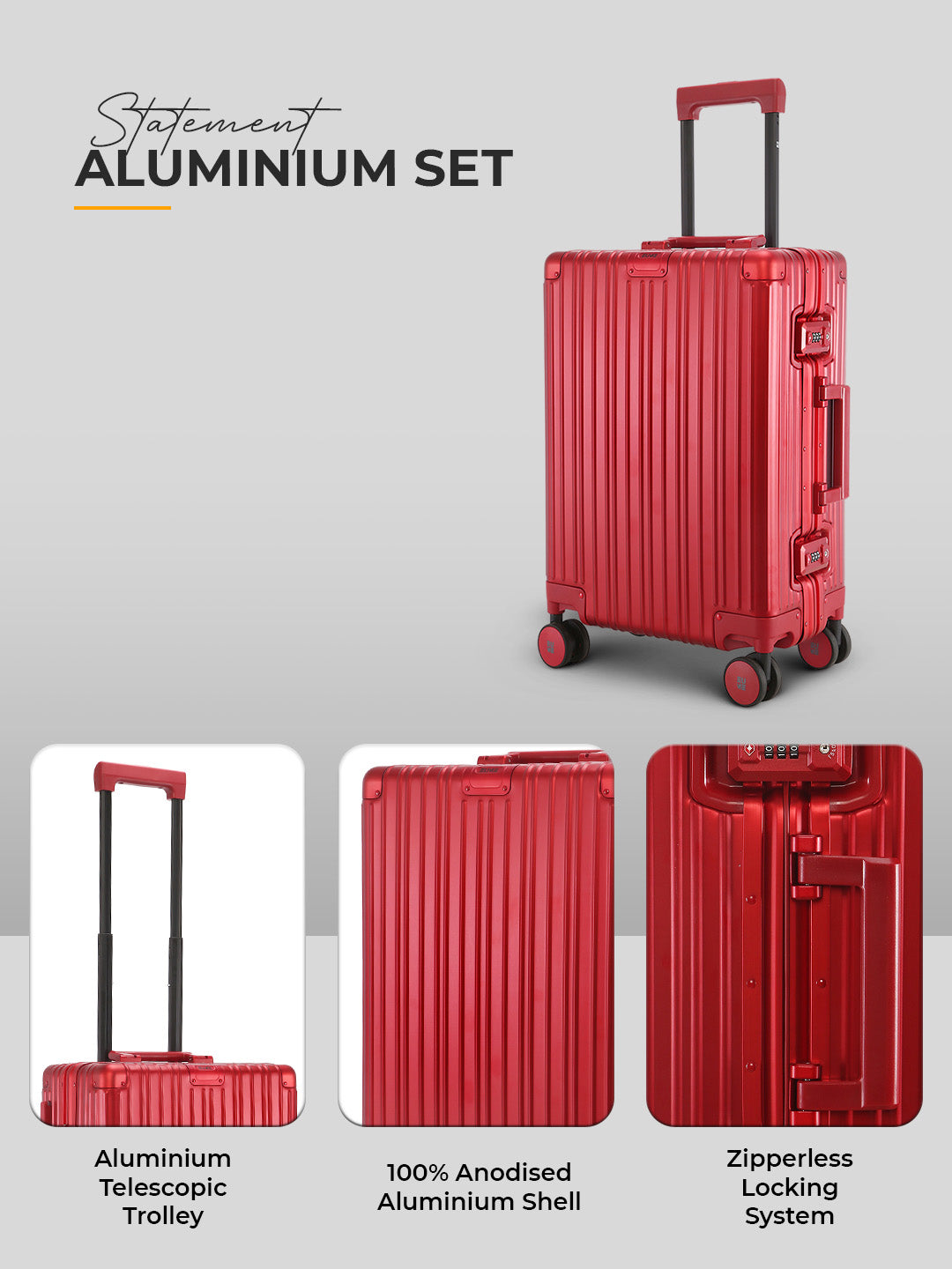 Aluminum Silver Cabin