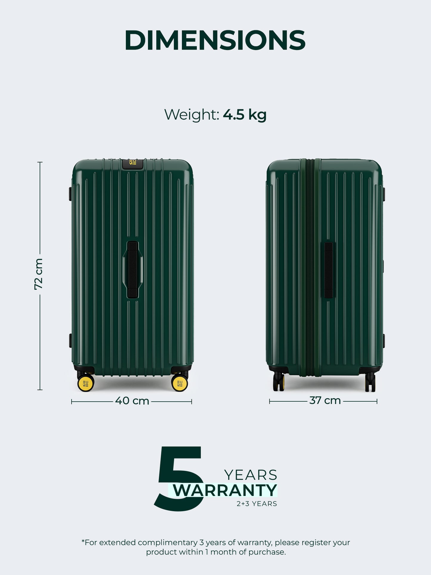 Classic Cabin + Trunk Check-In Plus