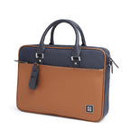 Navy Blue & Tan