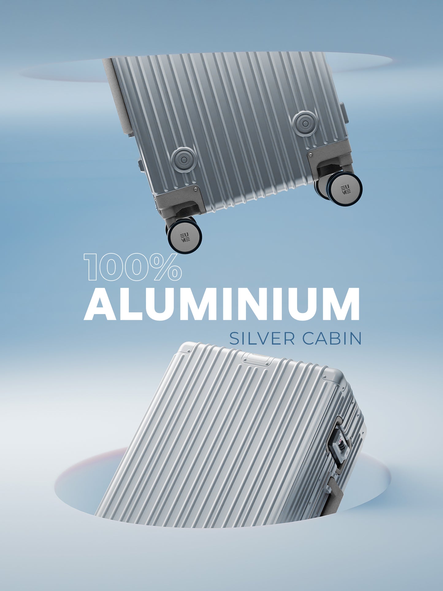 Aluminum Silver Cabin