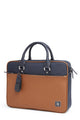 Navy Blue & Tan