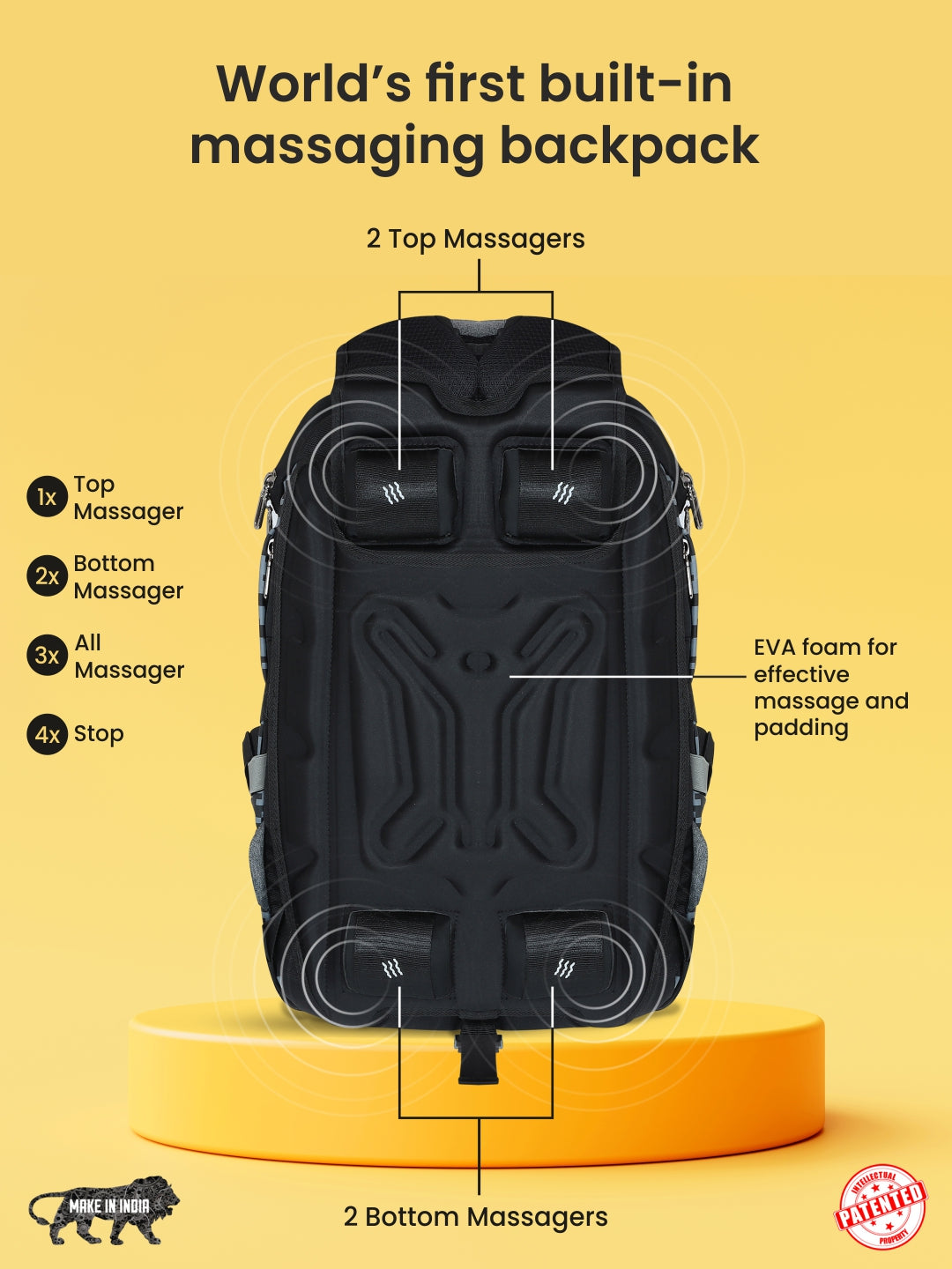 Ease 31L Massager Backpack