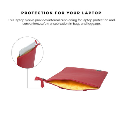 Tech Vegan Leather Laptop Case