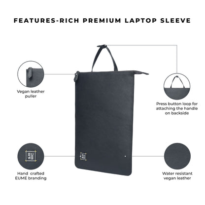 Tech Vegan Leather Laptop Case