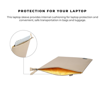 Tech Vegan Leather Laptop Case