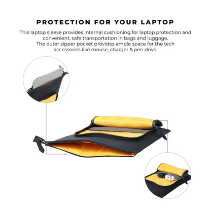 Tech Pro Vegan Leather Laptop Case
