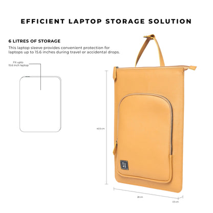 Tech Pro Vegan Leather Laptop Case